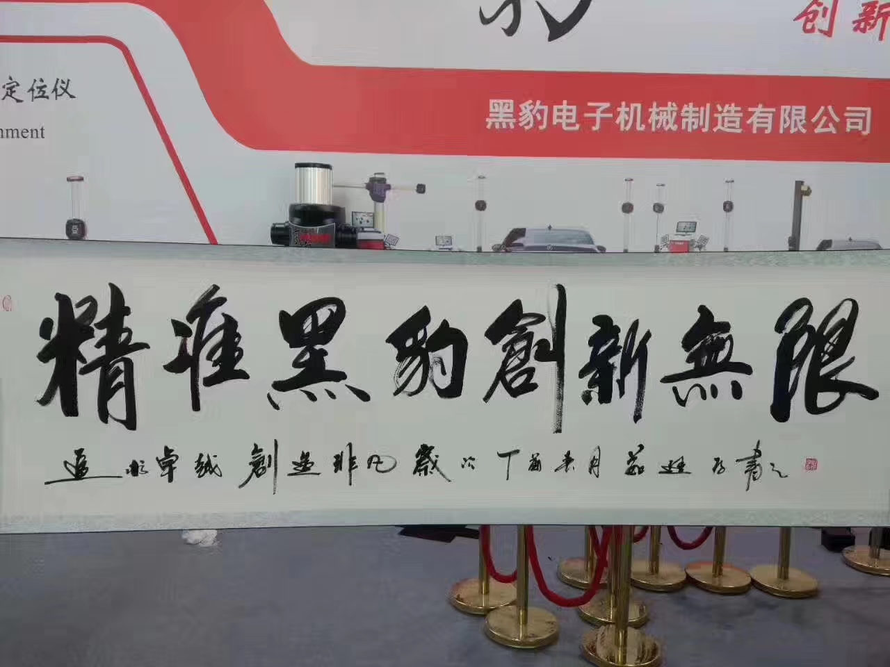黑豹大车多轴5D定位北京展上市后 作为全球独创的新品 得到第一批客户的认可。